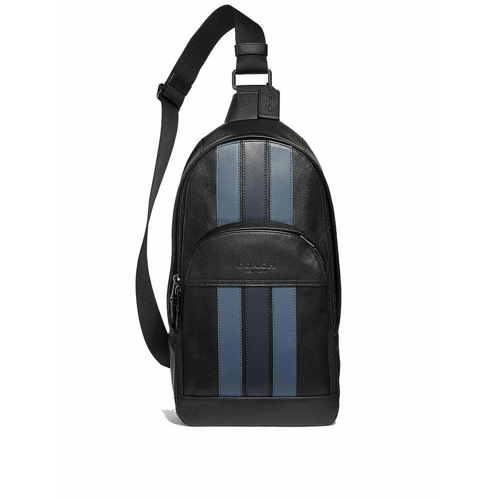 Coach Mens (F49318 F67249) Houston Messenger Varsity Stripe Sling Pack Bag