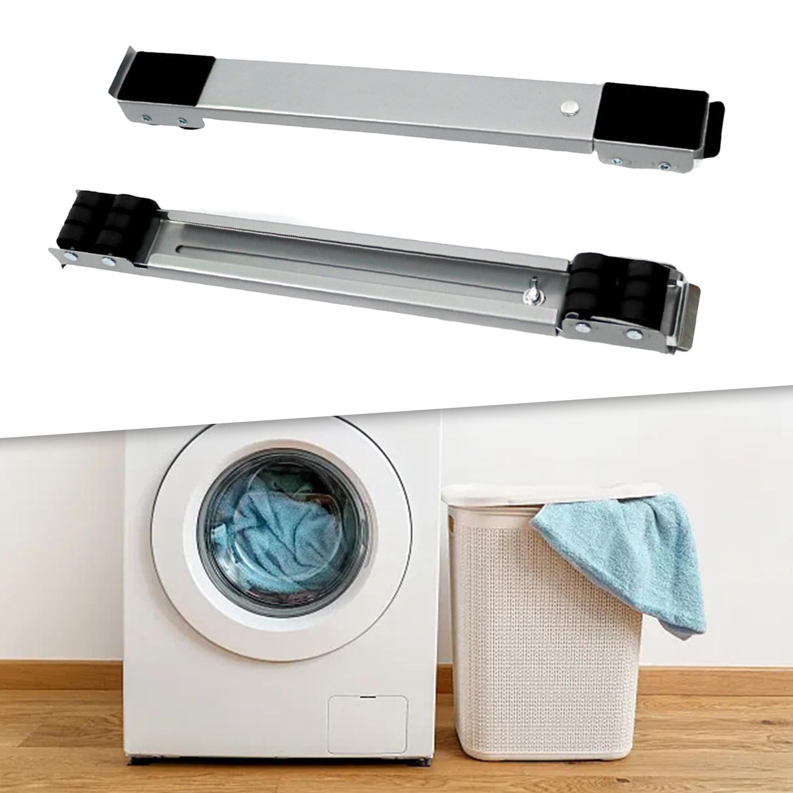 TISHITA Dryers Holder Appliance Rollers Washer Pedestal Universal 17.7"-27.5" Fridge Undercarriage Washing Machine Stand for Freezers