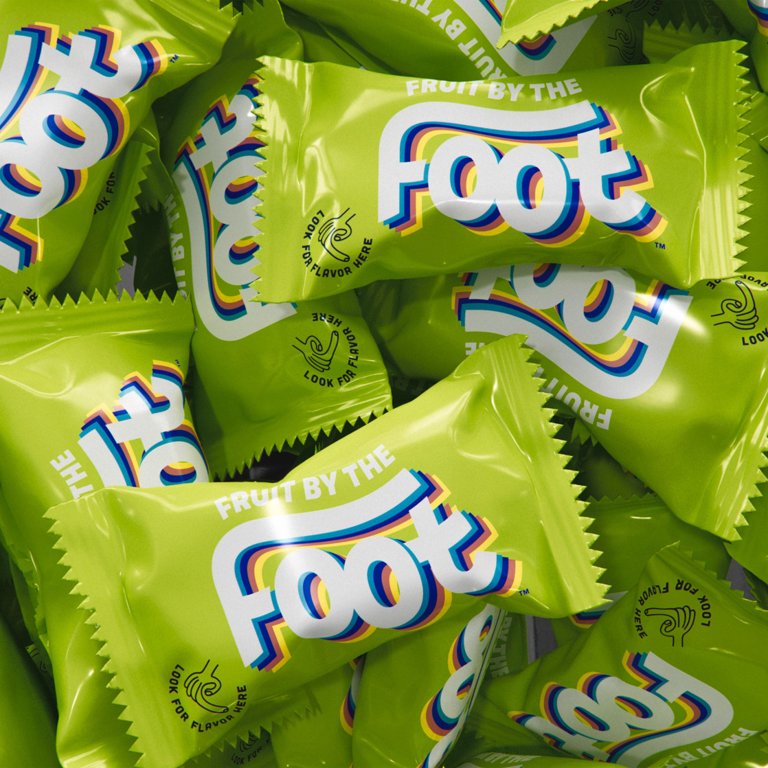 6 pack) Fruit by the Foot Fruit Flavored Snacks, Halloween Treats