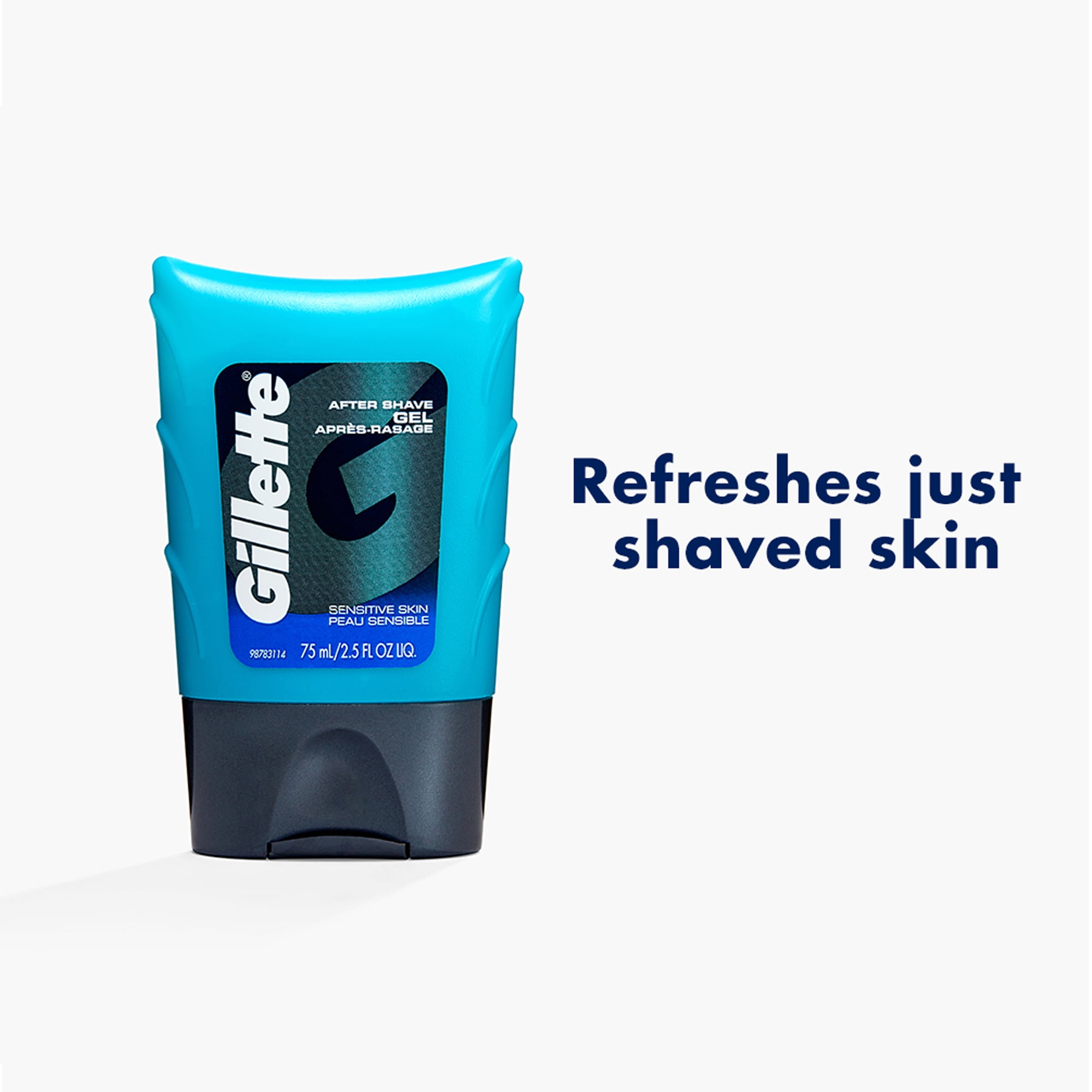 après rasage gillette