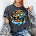 thumbnail image 3 of Hot Wheels Monster Trucks - Crush It Graphic T-Shirt, Sizes S-5XL, Tbun, 3 of 5