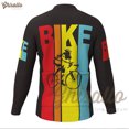 thumbnail image 3 of Maillot de ciclismo Bike Forever-White para hombre, maillot de MTB, camiseta de ciclismo para equipos de ciclismo, ropa de ciclismo de manga larga, ropa de ciclismo de primera calidad, 3 of 4