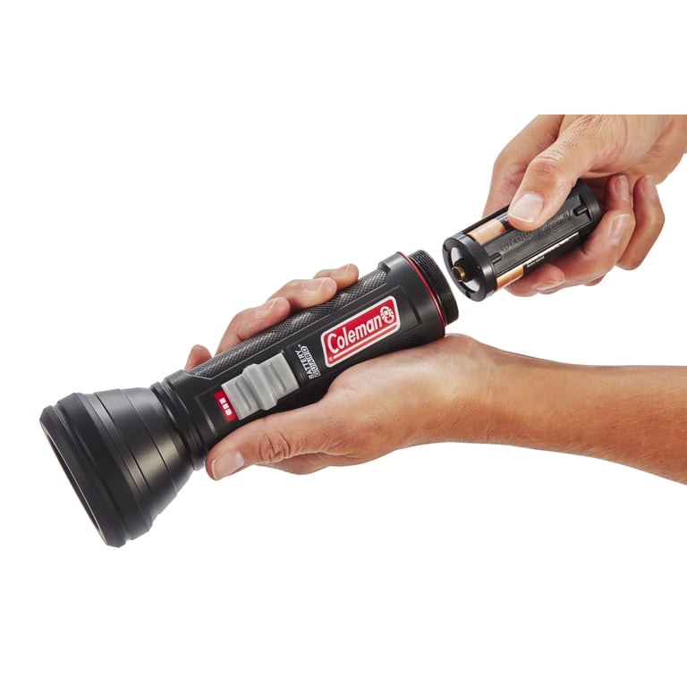coleman rechargeable flashlight Classic Recharge 800 Lumens LED it can be recharged from wall outlets Coleman CT50 LED Flashlight w/