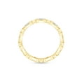 thumbnail image 4 of AFFY 14K Rose Gold Over Sterling Silver Round Cut White Natural Diamond Eternity Wedding Band Ring (0.2 Cttw, I-J Color, I2-I3 Clarity), Ring Size-11.5, 4 of 5
