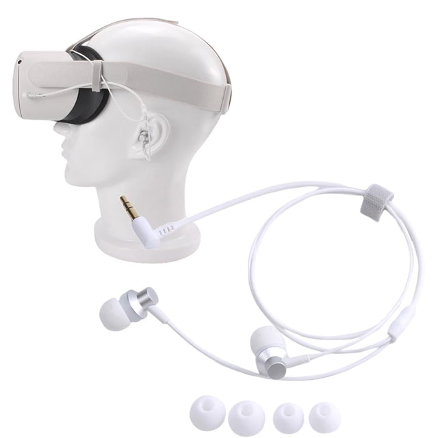 Auriculares Vr Ajuste De Auriculares Profesional Claro Reemplazar Componente Reproducción De Audio Ear-In Auriculares Kit Reemplazo Para Quest 2 Yuarrent EL015848-00