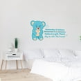 thumbnail image 2 of Today Is A Gift Cute Bear Life Quote Cartoon Quotes Decors Wall Sticker Art Design Decal for Girls Boys Kid Room Bedroom Nursery Kindergarten Home Decor Stickers Wall Art Vinyl Decoration (20x40 inch), 2 of 2