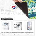thumbnail image 2 of Dailycode Dishwasher Magnet Cover Magnetic Fridge Door Cover Home Kitchen Decor, Pineapple Flower Leaves, 23"x 26", 2 of 6