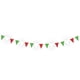 thumbnail image 2 of Banderin Liso Tricolor DECORAMEC PAPEL PICADO 5 tiras de 8 metros decoración de papel picado, 2 of 6