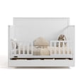 thumbnail image 5 of Graco Sasha 5-in-1 Convertible Baby Crib with Drawer, White, 5 of 13