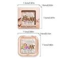 thumbnail image 2 of WIFKLSIIPG High Gloss Facelift Makeup Plate Diamond Shining Powder 4 Color High Gloss Eye Shadow, 2 of 4