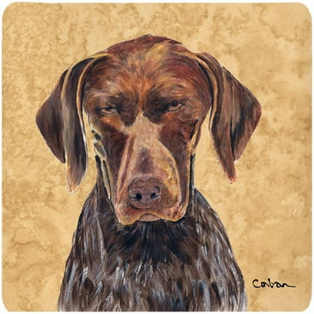

German Shorthaired Pointer Foam Coasters - Set Of 4 3.5 x 3.5 In.