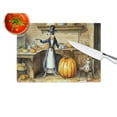 thumbnail image 4 of Italian Greyhound Fall Kitchen Pumpkins Glass Cutting Board Large 12 in x 15 in, 4 of 5