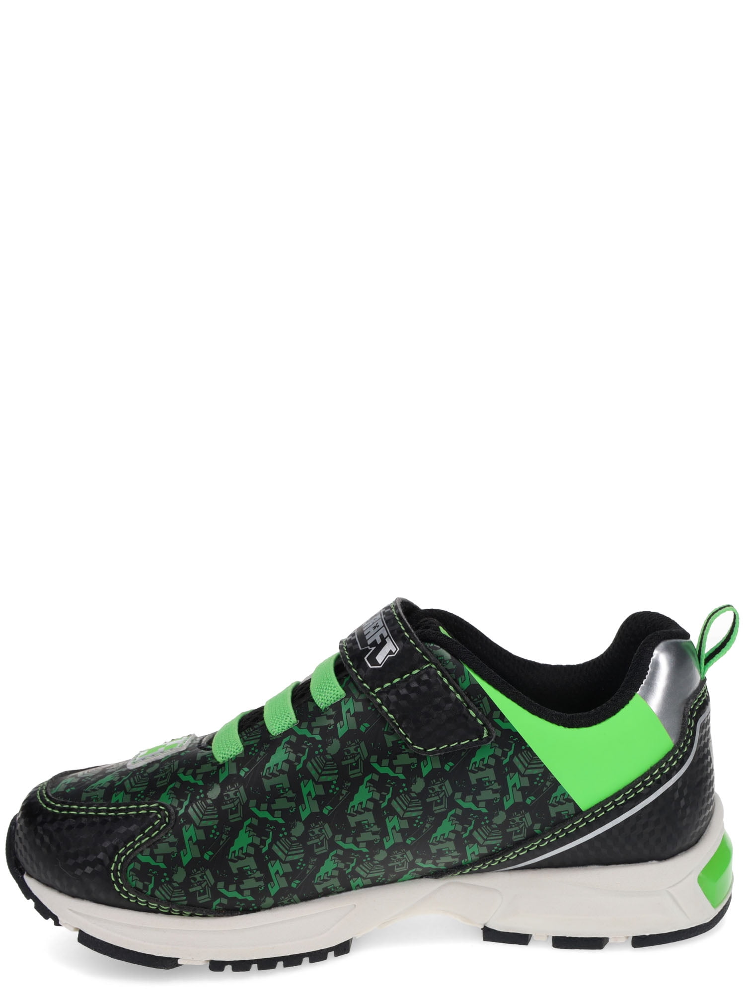 Minecraft Little & Big Boys Light Up Athletic Sneakers