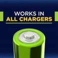 thumbnail image 5 of RAYOVAC Rechargeable AA Batteries (4 Pack), NiMH Double A Batteries, 5 of 8