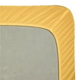 thumbnail image 2 of Clara Clark Premier 1800 Collection Single Fitted Sheet, Full Size, Yellow, 2 of 4