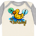 thumbnail image 4 of Inktastic Ducky 1st Birthday Boys or Girls Long Sleeve Baby Bodysuit, 4 of 5