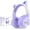 Purple, variant on QearFun Kids Wireless Headphones,Cat Ear Headphones with LED Lights for Kids/Boys/Girls/Toddler, 2 in 1 Childrens Bluetooth/Wired Headphones Foldable with Mic for Phone/Tablet/Laptop,Purple