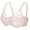 Pink, variant on Exerin Women's Plus Size Sexy Lace Full Coverage Unpadded Underwire Bras Minimizer Mesh Bra(32DDD,Pink)
