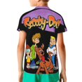 thumbnail image 2 of Scooby Doo Boys Girls T-Shirts Graphic Print Short Sleeve Tops Casual Crew Neck T-Shirt Streetwear for Youth Kids, 2 of 8