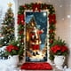 thumbnail image 4 of Cortina navideña para puerta de 35 x 72 pulgadas, decoración navideña para puerta y pared, festival, fiesta, 4 of 5