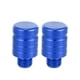 thumbnail image 1 of 2uds M10x1.25 Moto Izquierdo Lado Espejo Agujero Tapones Tornillos Azul, 1 of 1