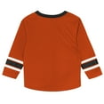 thumbnail image 3 of Preschool Outerstuff Orange/Black Philadelphia Flyers Denting the Net Long Sleeve T-Shirt and Pants Set, 3 of 5