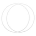 thumbnail image 1 of 2pcs Snow Cone Machine Sealing Rings Plastic Seal Rings Ice Cream Maker Seals Replacement Sealing Rings Snow Cone Making Machine Accessories, 1 of 8