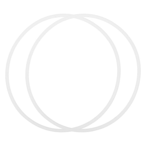 2 anillos de sellado para máquina de conos de nieve, anillos de sellado de plástico, sellos para máquina de helados, anillos de sellado de repuesto, accesorios para máquinas para hacer conos de nieve