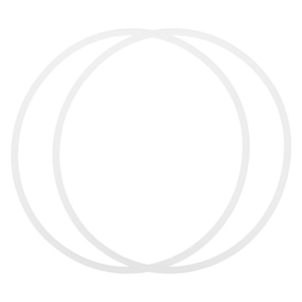 2 anillos de sellado para máquina de granizados, anillos de sellado de plástico, sellos para máquina de helado, anillos de sellado de repuesto, accesorios para máquina de granizados