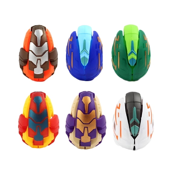 CYFW Dinosaur Robot Transforming Toys,Dinosaur Eggs Deformation Robot Toy,Plastic Eggs Basket Stuffers Easter Fillers