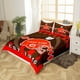 thumbnail image 2 of Funda nórdica doble para jóvenes,Juego de cama de fútbol americano para chicos Amantes del fútbol americano, 2 of 7