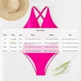 thumbnail image 3 of Aofany Plus Size Womens Bikini Sets High Waisted Swimsuit Bikini Bathing Suit for Women Two Pieces Swimwear, 3 of 6
