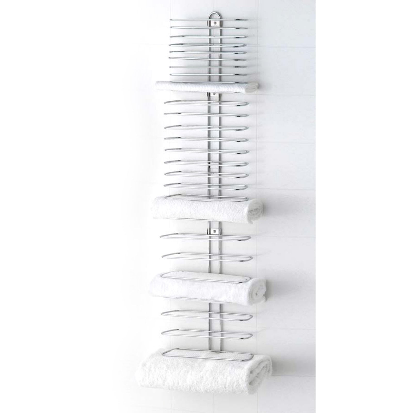 Taymor Large Wall Chrome Towel Tree
