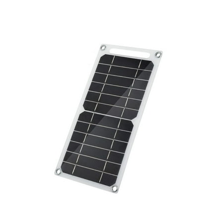 USB Solar Panel 5V Portable Outdoor Phone Charger Hiking Backpacking Travel Car Vehicle Cell Battery DIY with Voltage Controller