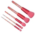thumbnail image 1 of UPOUART 5Set Makeup Brushes Cosmetics Brush Set Candy Shaped Handle Fiber Material Charming Daily Use, 1 of 8