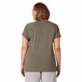thumbnail image 3 of Dickies Women's Plus Cooling Short Sleeve Pocket T-Shirt, Military Green Heather, 2PS, 3 of 4