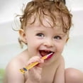 thumbnail image 4 of Cepillo de dientes para niños, cepillo de dientes suave de gel de sílice, lindo cepillo de limpieza de dientes, 4 of 5