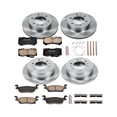 thumbnail image 3 of Power Stop Front and Rear Stock Replacement Brake Pad and Rotor Kit KOE2820, 3 of 8