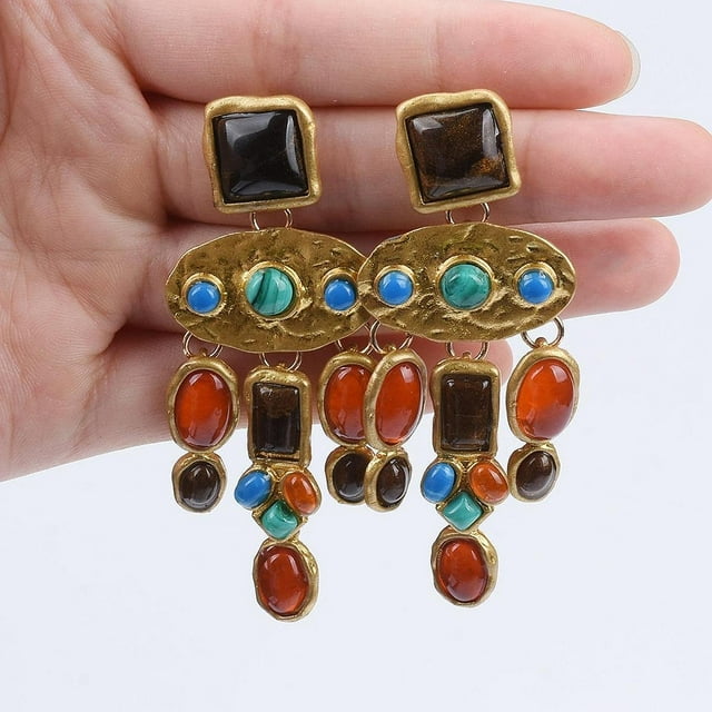 Pendientes Colgantes Con Diseño Vintage Creativo Para Madre, Esposa Y Novia
