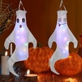 thumbnail image 3 of Ghost Light Eco-friendly Cartoon Pattern LED Halloween Hanging Decorative Light for Home, 3 of 9
