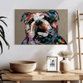 thumbnail image 3 of Elephant Stock Pet Portrait Wall Art - Horizontal Canvas Wall Art - Living Room Wall Decor - Animal Canvas - Black And Red Decor - 24" x 16", 3 of 8