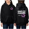 thumbnail image 2 of Fesfesfes Hooded For Girls Children's Shirt Long Sleeved Pattern T-shirt Printed Round Neck Short Top Suitable For Boys And Girls Hooded Sweatshirt, 2 of 5
