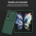 thumbnail image 6 of Nalacover Slim Case for Samsung Galaxy Z Fold 4 Liquid Silicone Phone Case with Camera Lens Sliding Cover, Full Coverage Protection Shockproof Case for Samsung Galaxy Z Fold 4 - Blue, 6 of 7