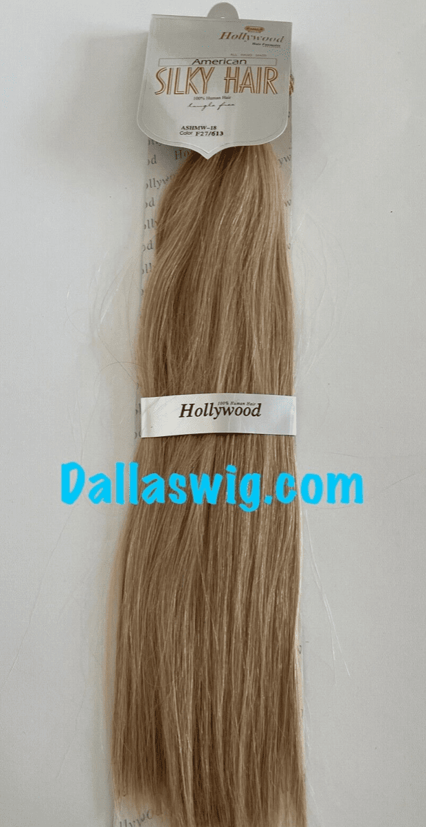 American Silky Hair ASHMW 18" Weaving Hair Color F27/613