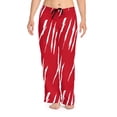thumbnail image 3 of Effete Feline Claw Marks Scratch Women Pajama Pants (AOP), 3 of 5
