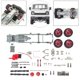 thumbnail image 4 of de chasis eléctrico ruedas de repuesto para per per per modelo Trucks piezas de accesorios de bricolaje yotijar marco de la placa del chasis, 4 of 10