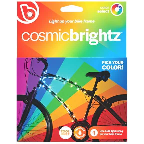Cosmic Brightz Color Select Bicycle Frame Light String