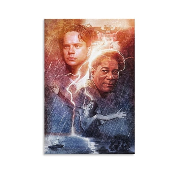 The Shawshank Redemption Canvas Wall Art Poster Decorative Bedroom Modern Home Print Picture Artworks Posters 12x18inch(30x45cm)