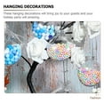 thumbnail image 2 of NICEXMAS 20pcs Clear Plastic Hanging Christmas Ornaments for Holiday Tree Decorations and New Year Party, 2 of 8