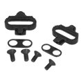 thumbnail image 2 of Kritne Cleat Set,Bike Riding Pedal,Bike Pedal Bicycle Clipless Cleat Plate Metal Riding Platform Set Kit SH51 for SPD Series, 2 of 8